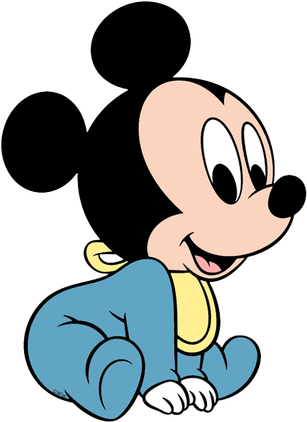 Baby Mickey Cartoon Character