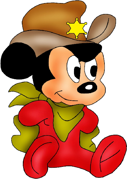 Baby Mickey Cowboy Hat