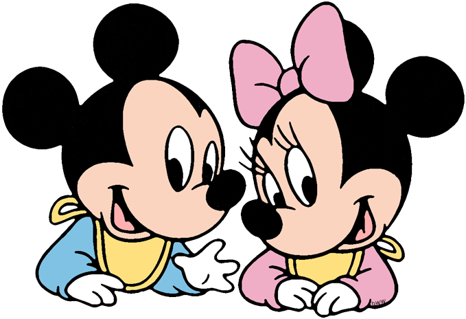 Baby Mickeyand Minnie Together