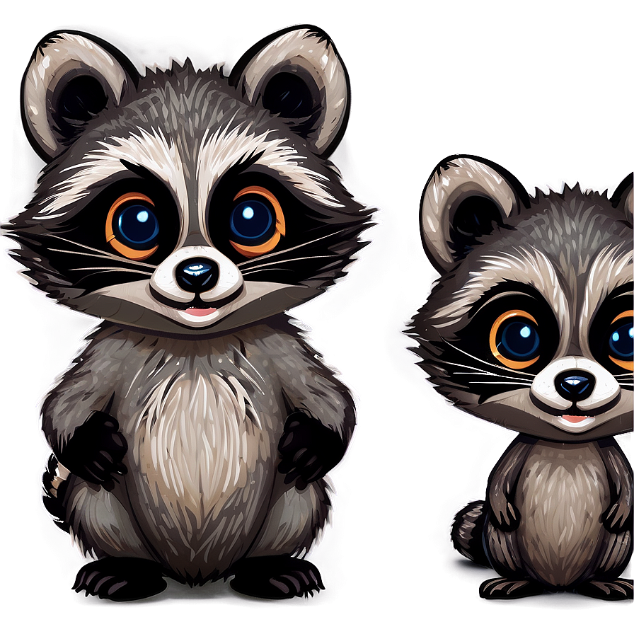 Baby Raccoon Clipart Png Iwq