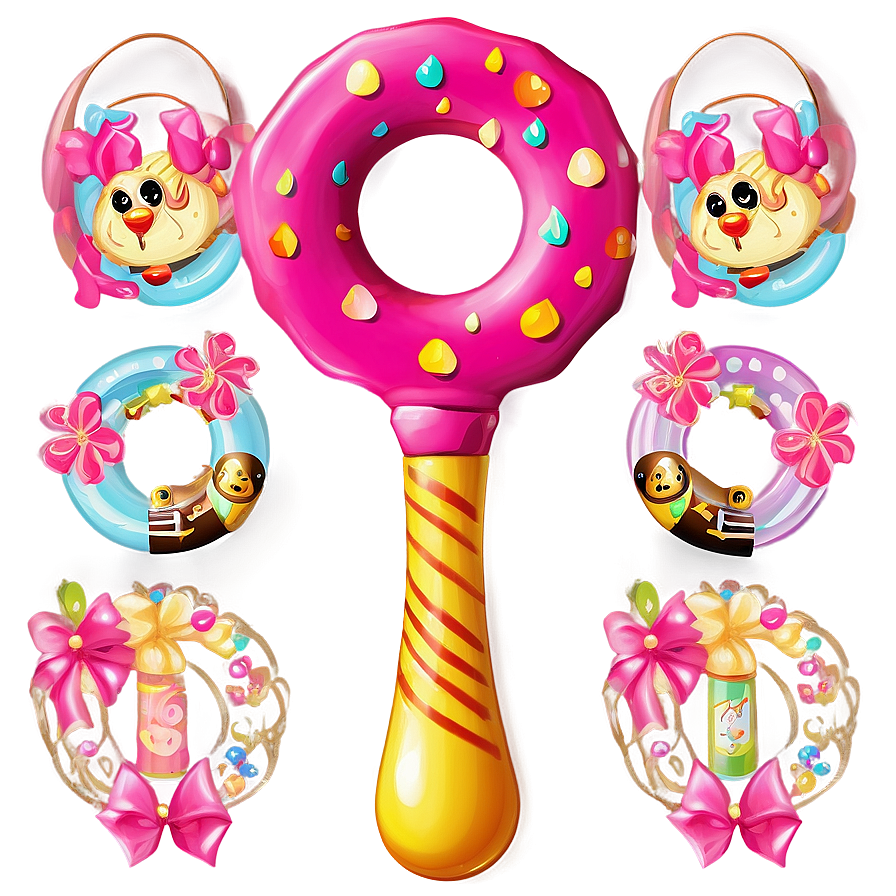 Baby Rattle For Girls Png Vhe72