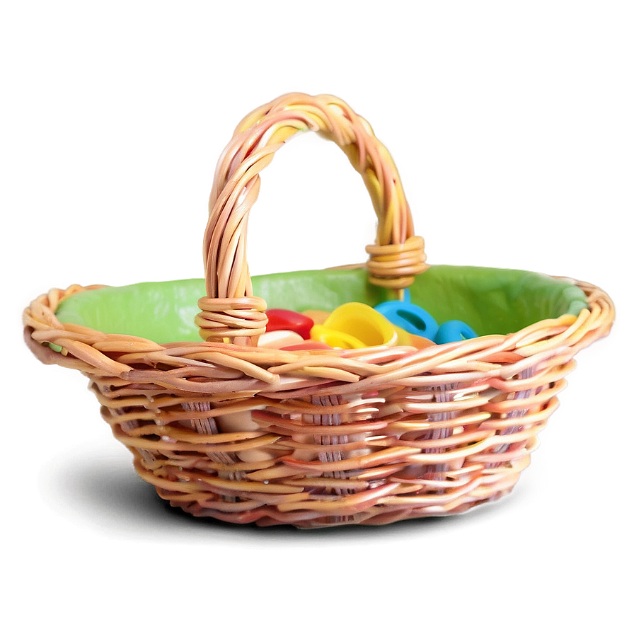 Baby Rattle In Basket Png 06202024