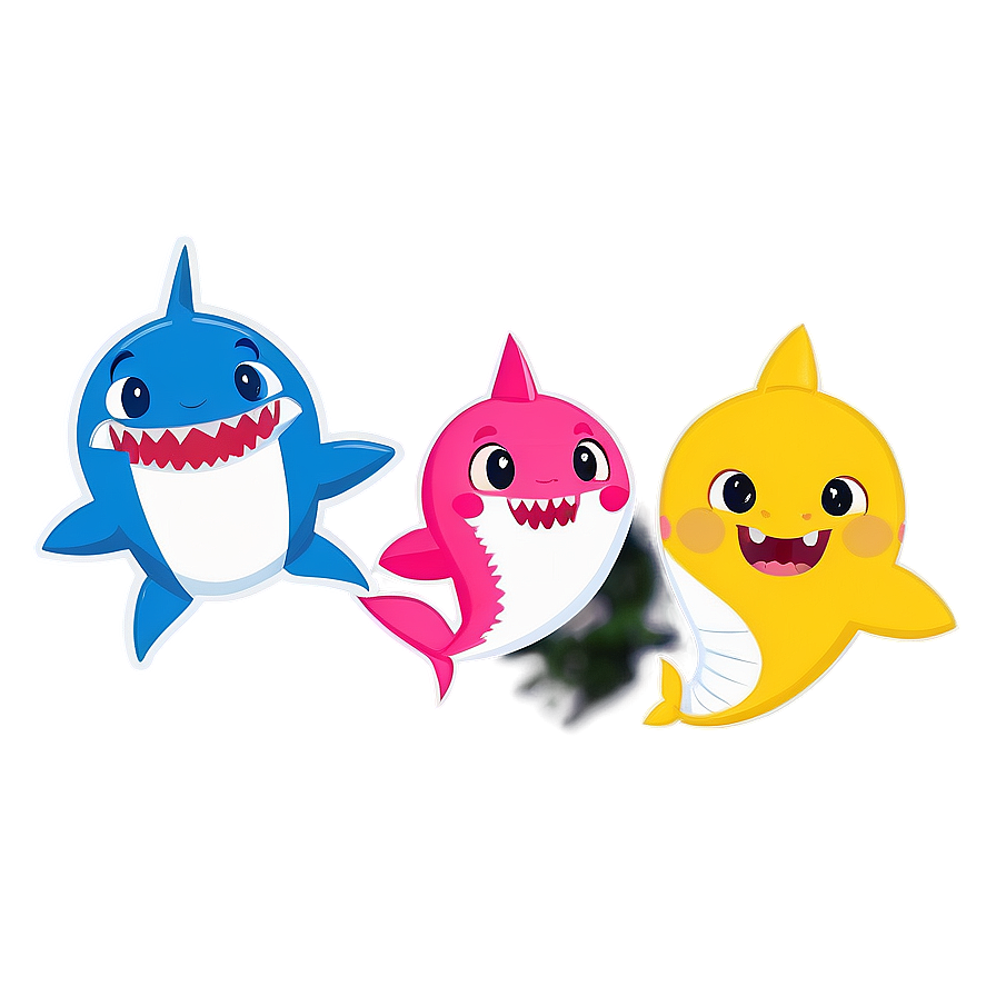 Baby Shark And Friends Png 87