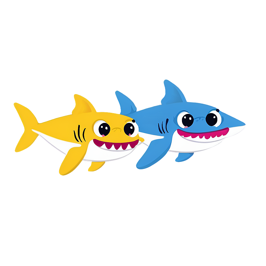 Baby Shark And Friends Png Mda82