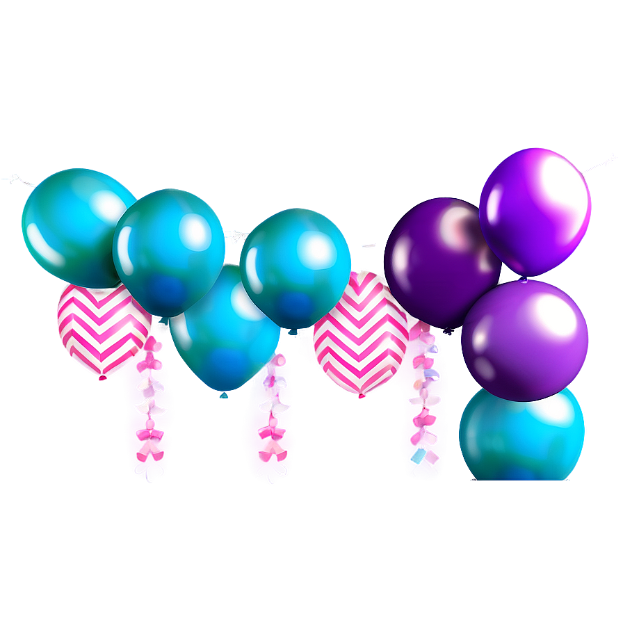 Baby Shower Balloon Garland Themes Png 87