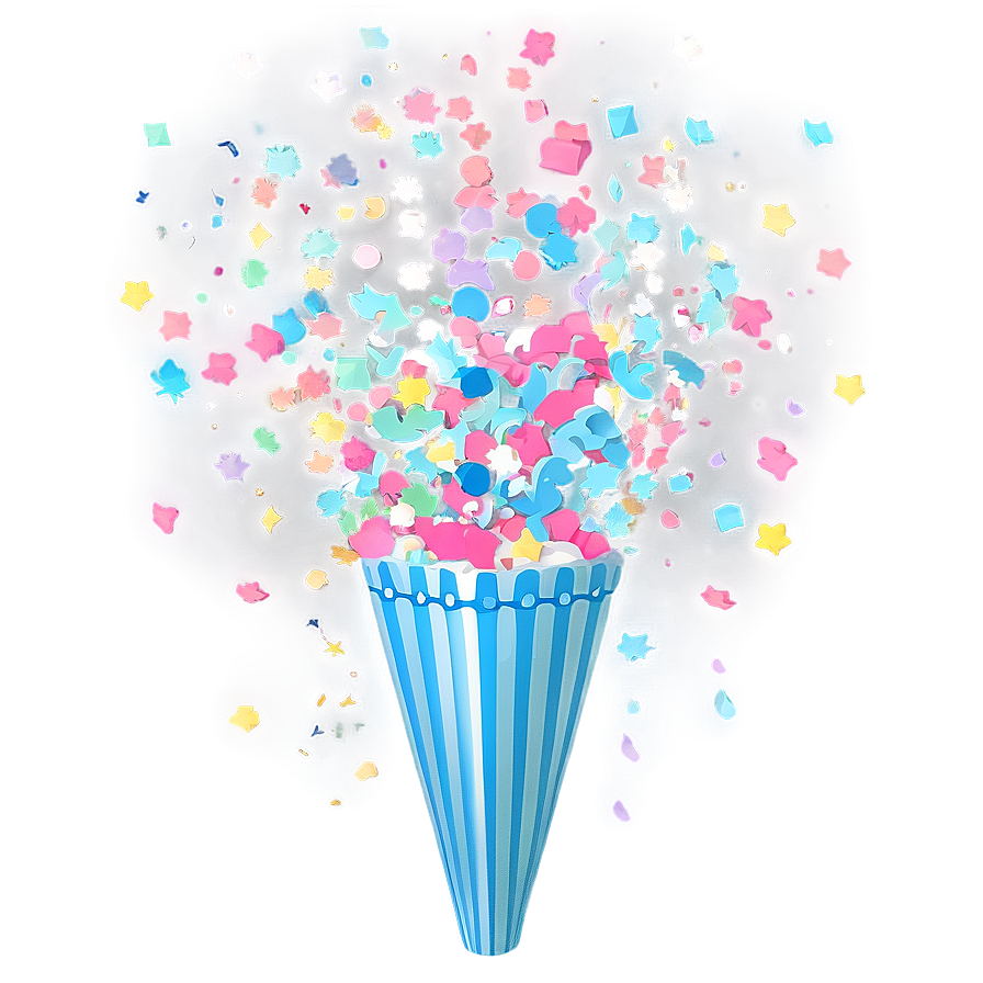 Baby Shower Confetti Popper Png 98