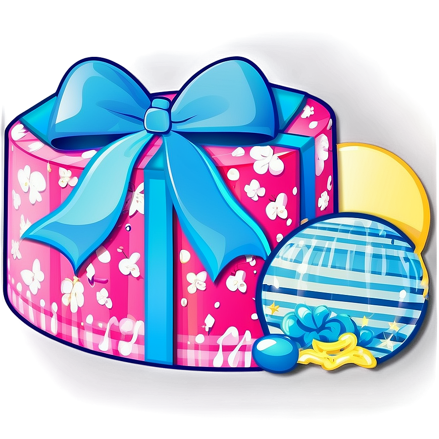 Baby Shower Gifts Illustration Png 06122024