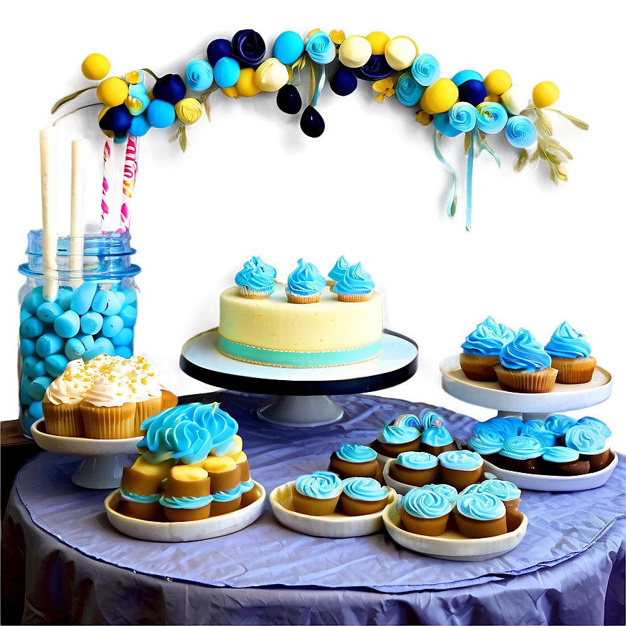 Baby Shower Sweets Table Png 06122024