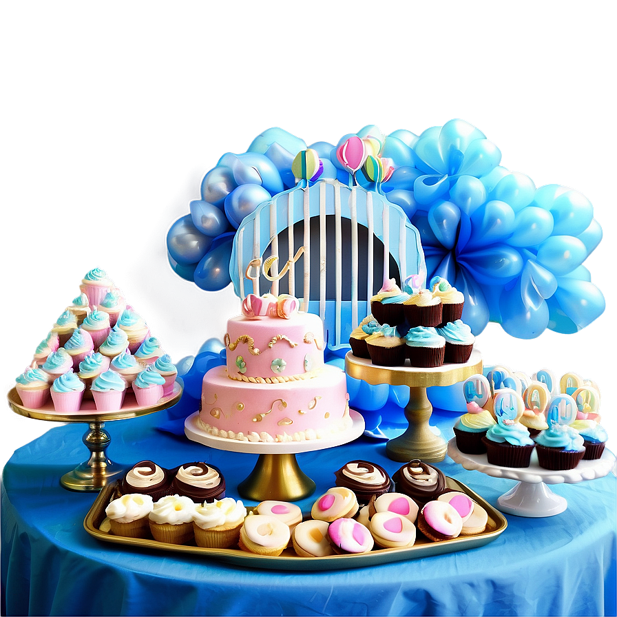 Baby Shower Sweets Table Png 75