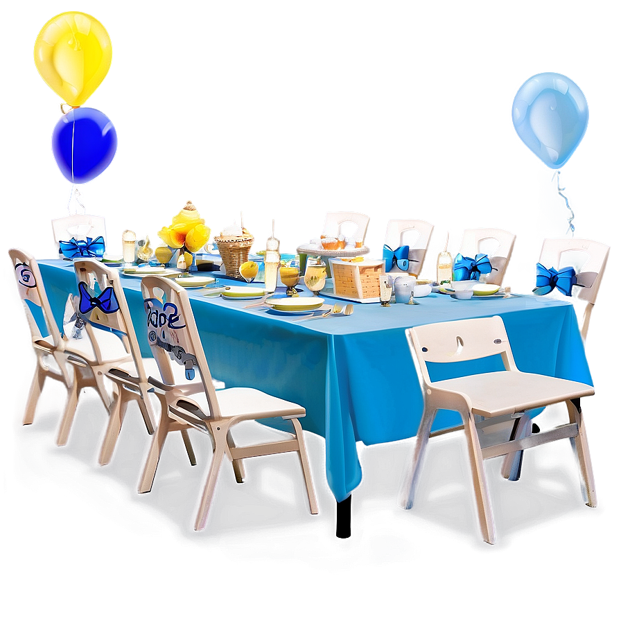 Baby Shower Table Setup Png Qxx84