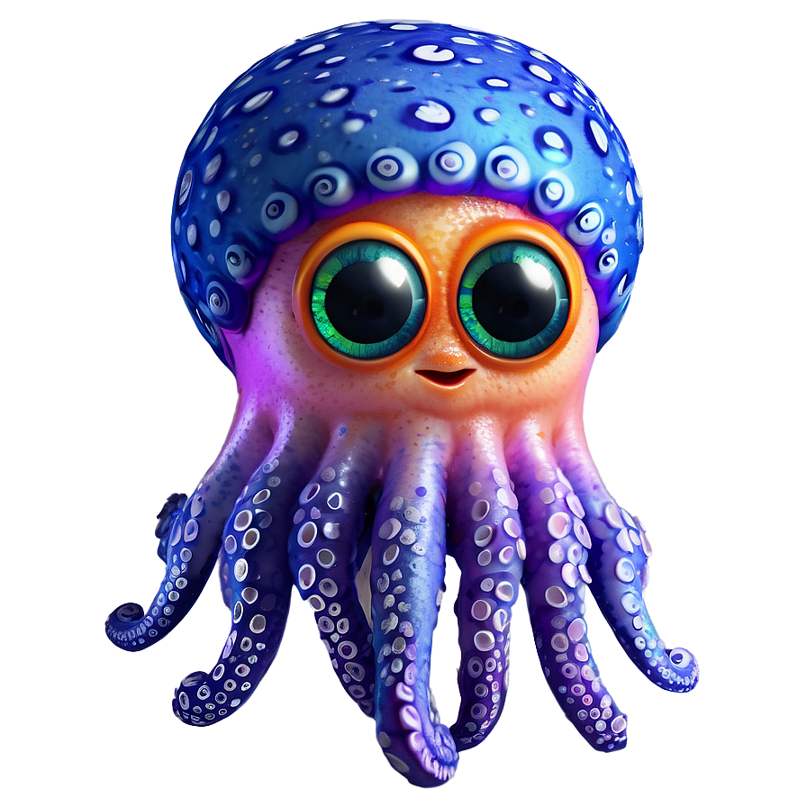 Baby Squid Cute Png Wdx26