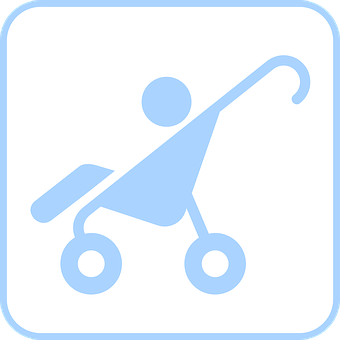 Baby Stroller Icon