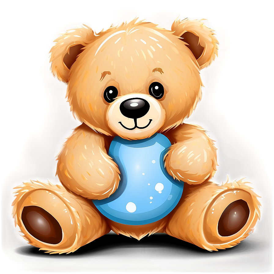 Baby Teddy Bear Clipart Png 06282024