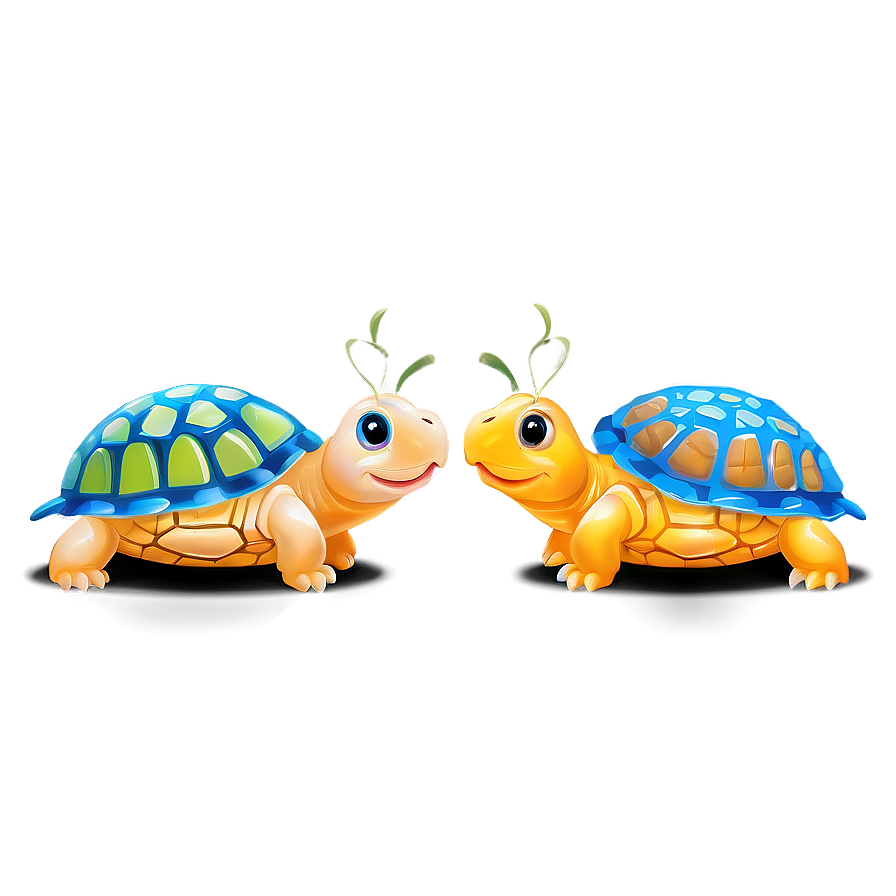 Baby Turtle And Butterfly Png Wry