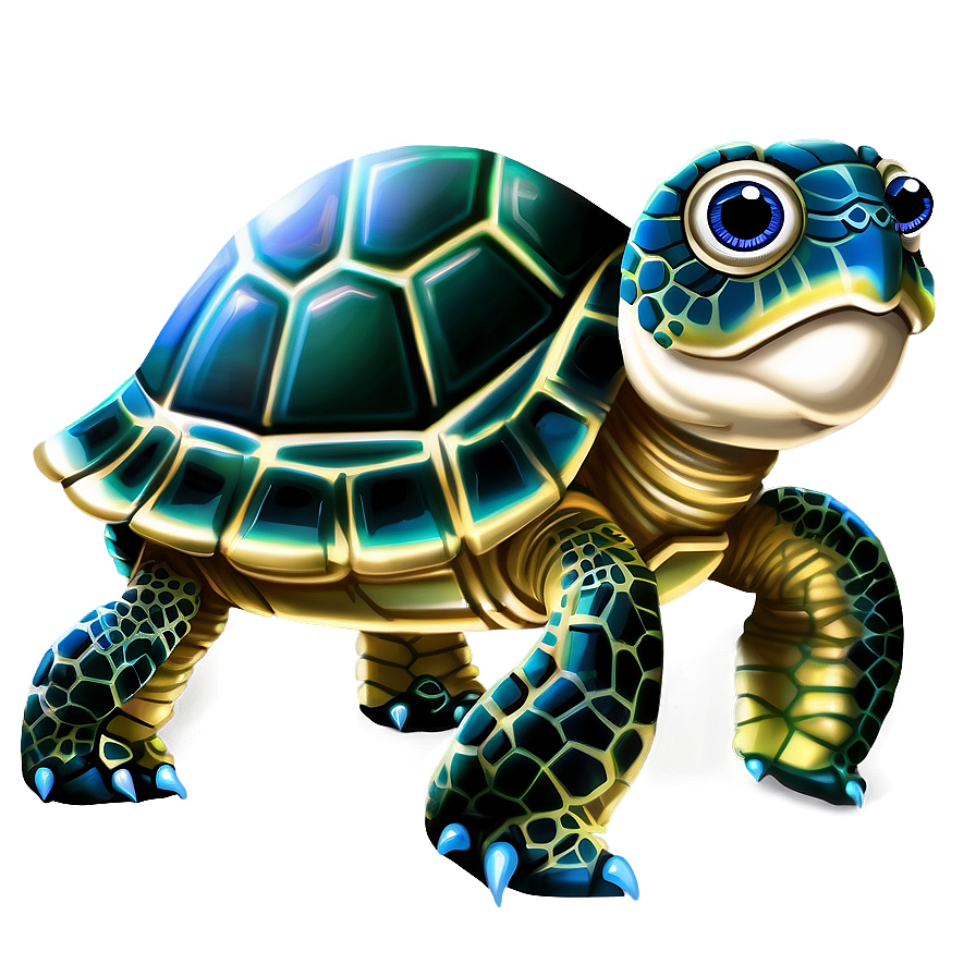 Baby Turtle Illustration Png Hri20