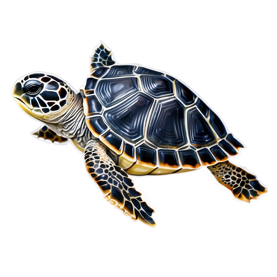 Baby Turtle In Sand Png Cgh49