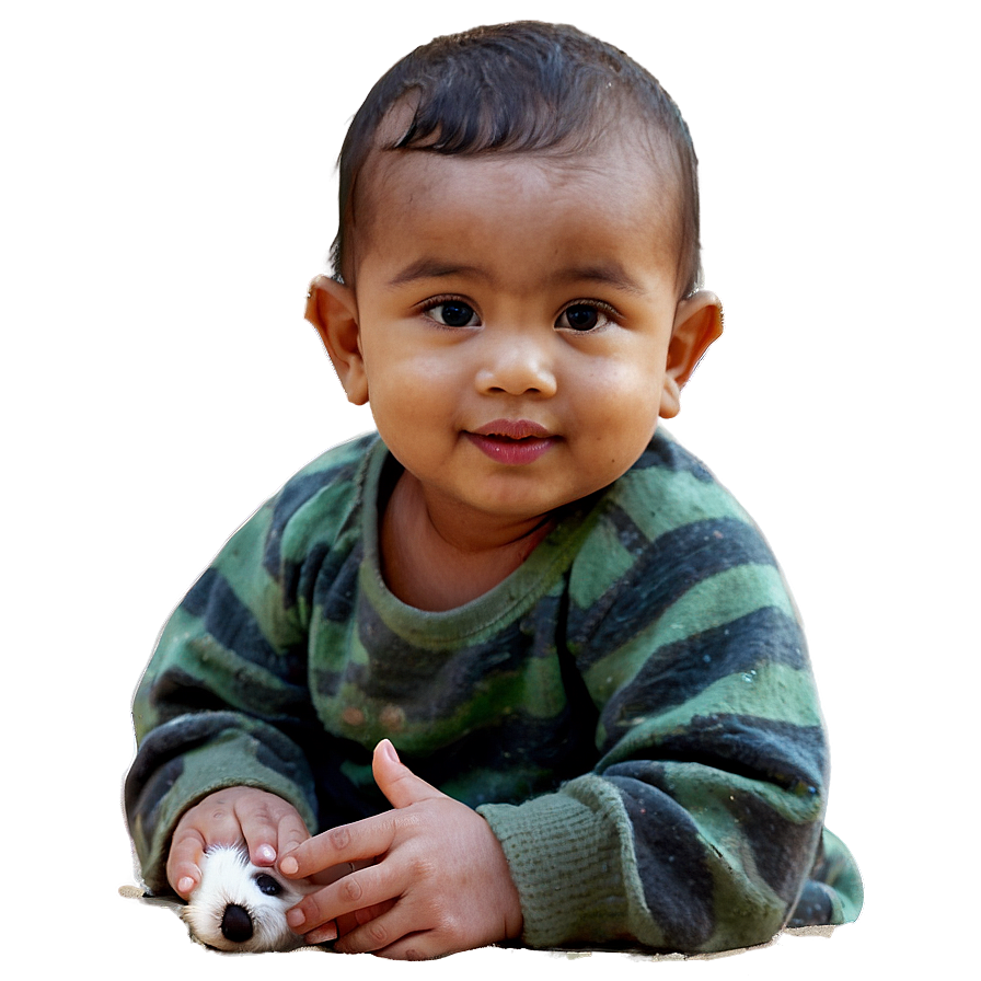 Baby With Animals Png Dnr38