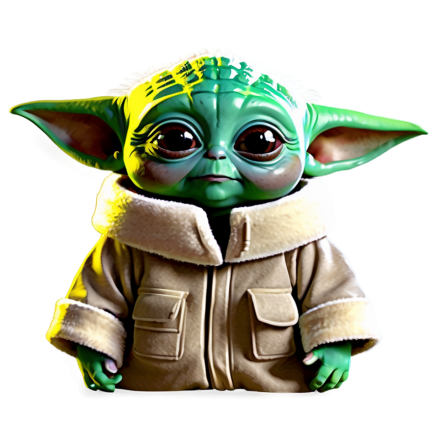 Baby Yoda And Friends Cartoon Png Hhl