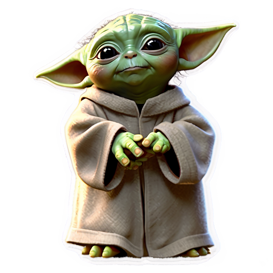Baby Yoda Animated Png 05062024