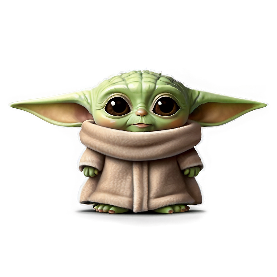 Baby Yoda Cartoon Emoji Png 59