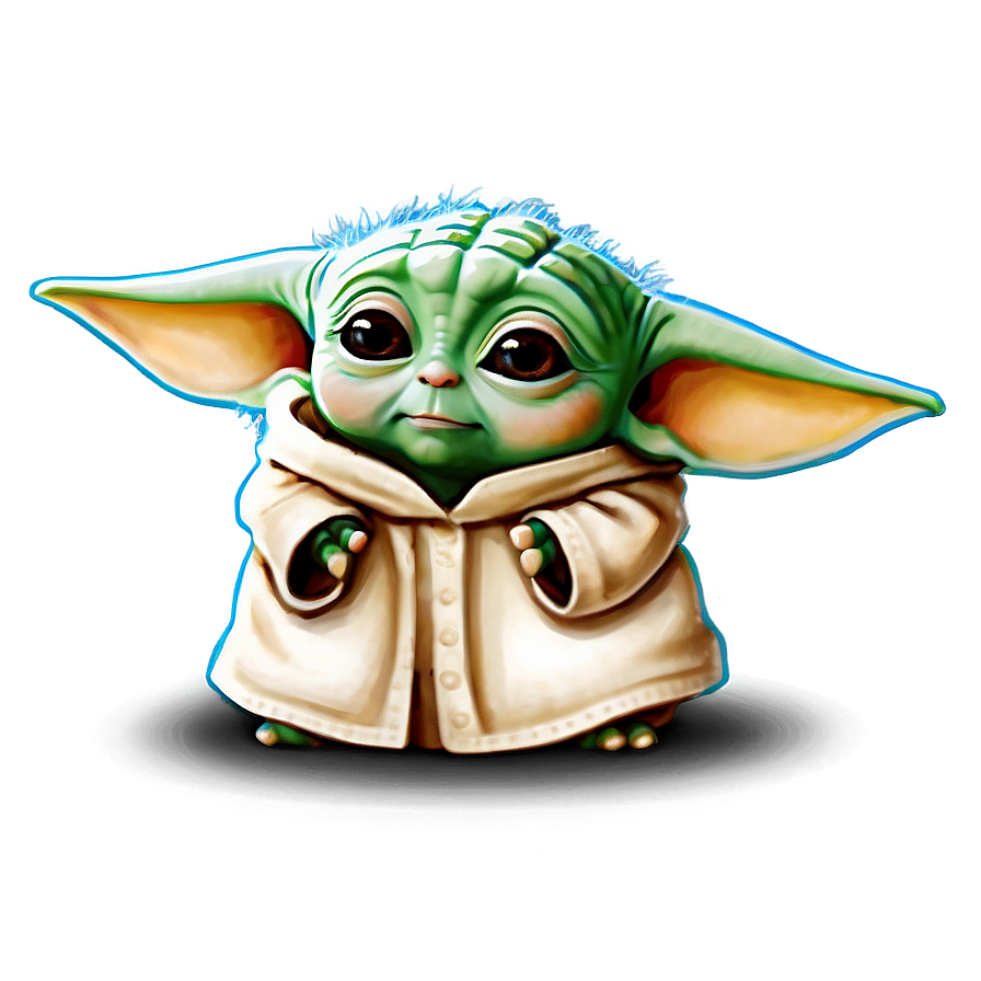 Baby Yoda Cute Png Unx