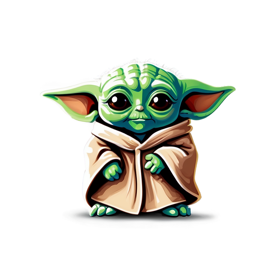 Baby Yoda Halloween Cartoon Png Jco