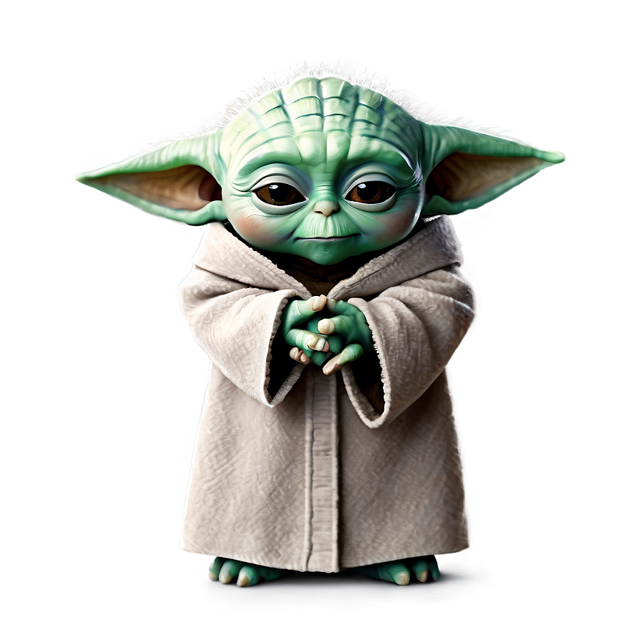 Baby Yoda Hand Gesture Png 05062024