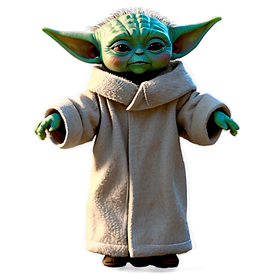 Baby Yoda Hand Gesture Png Kly54