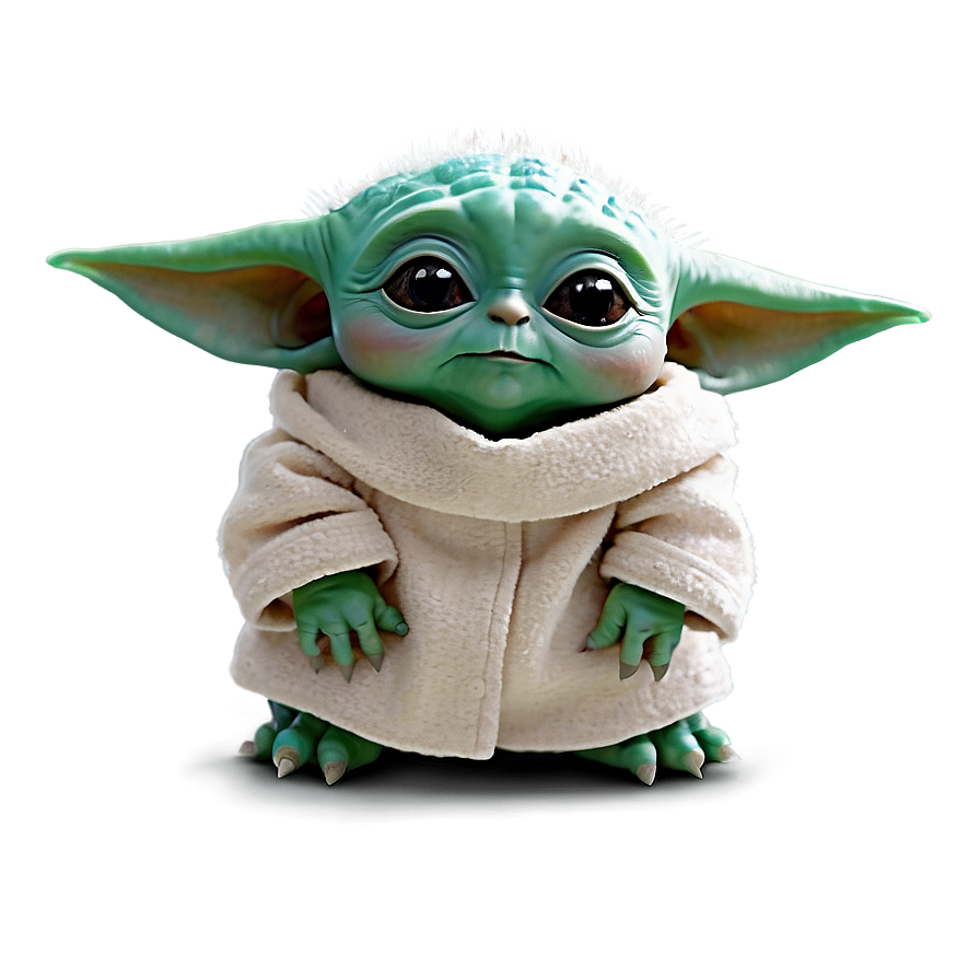 Baby Yoda Looking Up Png Tpi