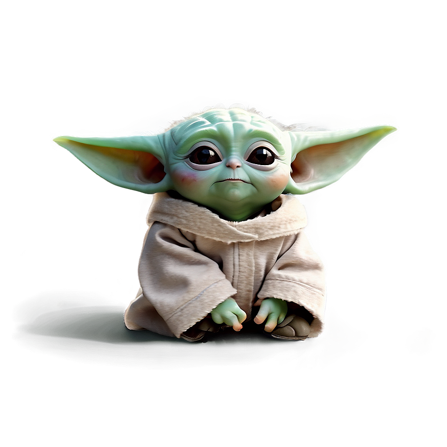 Baby Yoda Side View Png Ntw28