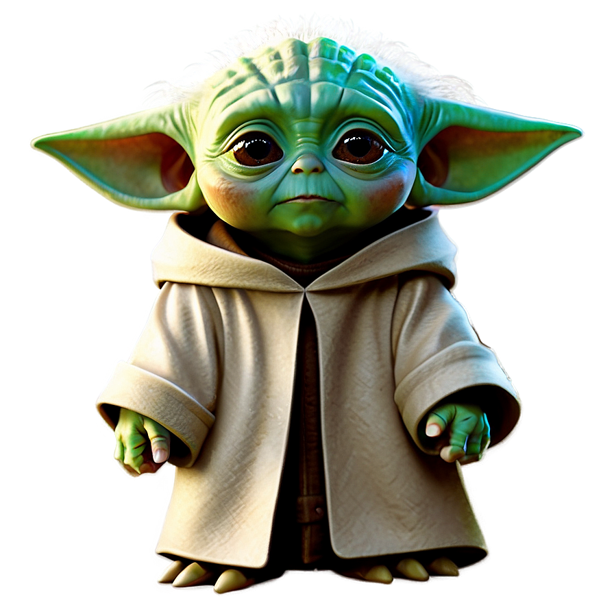 Baby Yoda Star Wars Cartoon Png Kqk