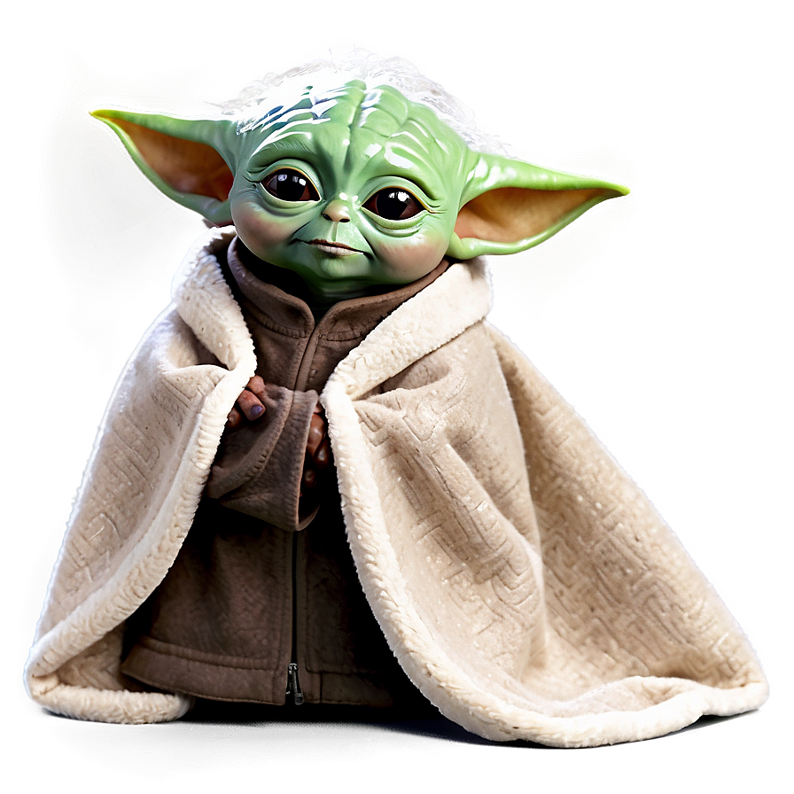 Baby Yoda With Blanket Png Lvc25