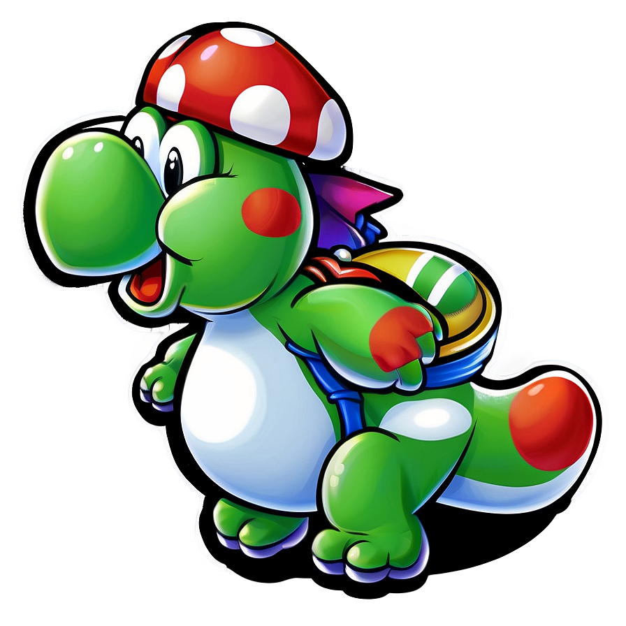 Baby Yoshi Cartoon Png 29