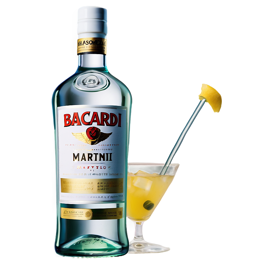 Bacardi Martini Png 06282024