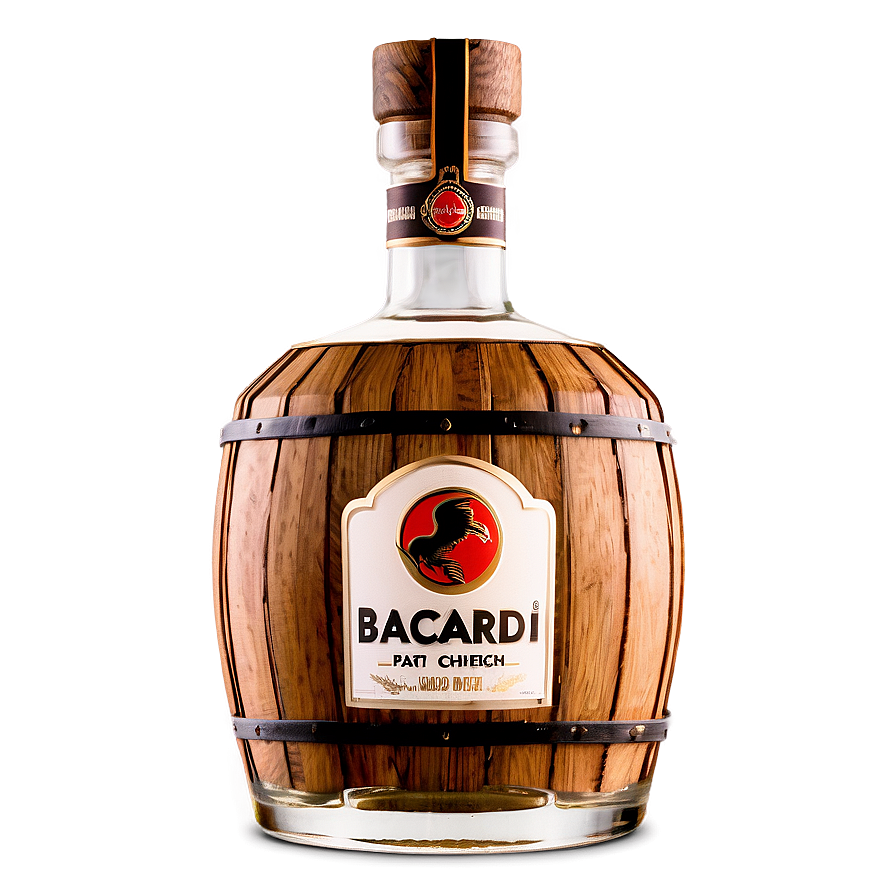 Bacardi Oak Barrel Png 40