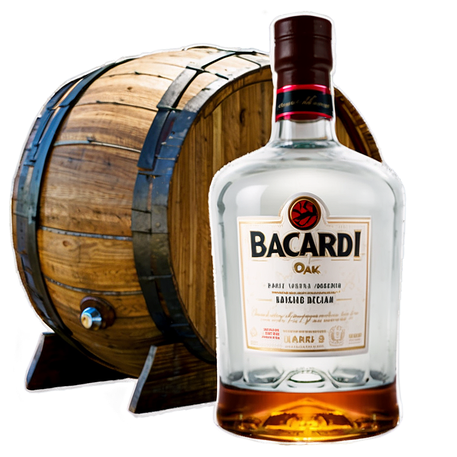 Bacardi Oak Barrel Png 62