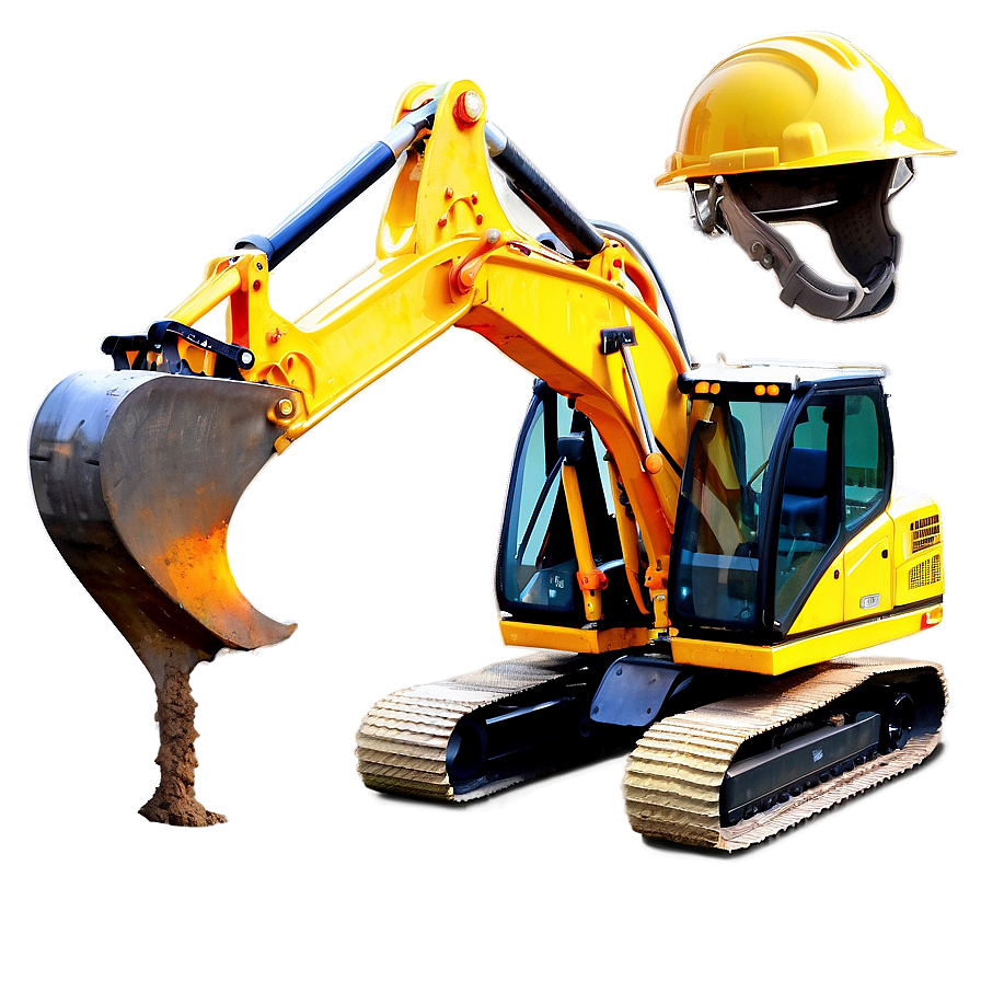 Backhoe For Construction Project Png 39