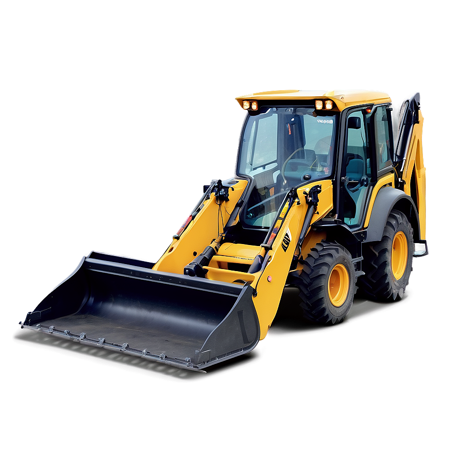 Backhoe For Construction Project Png Ncm46