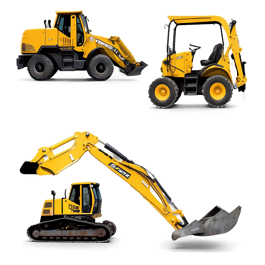 Backhoe For Earthmoving Png Yhl