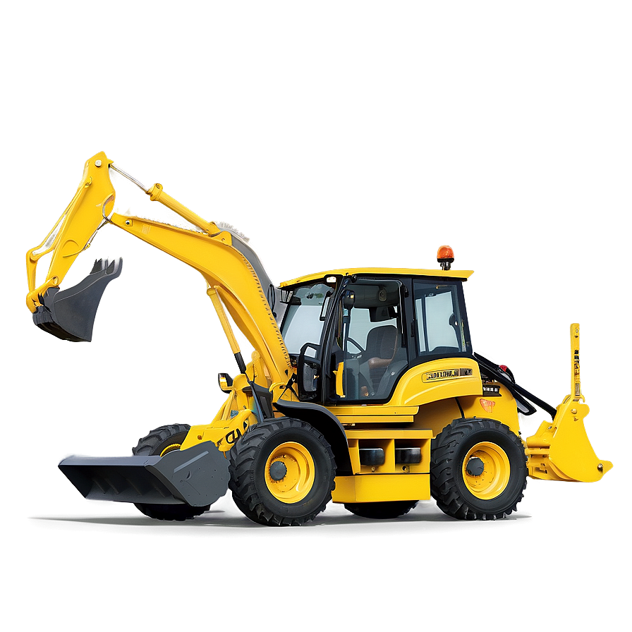 Backhoe For Landscaping Png Cij71