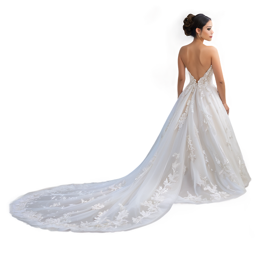 Backless Wedding Gowns Png 66