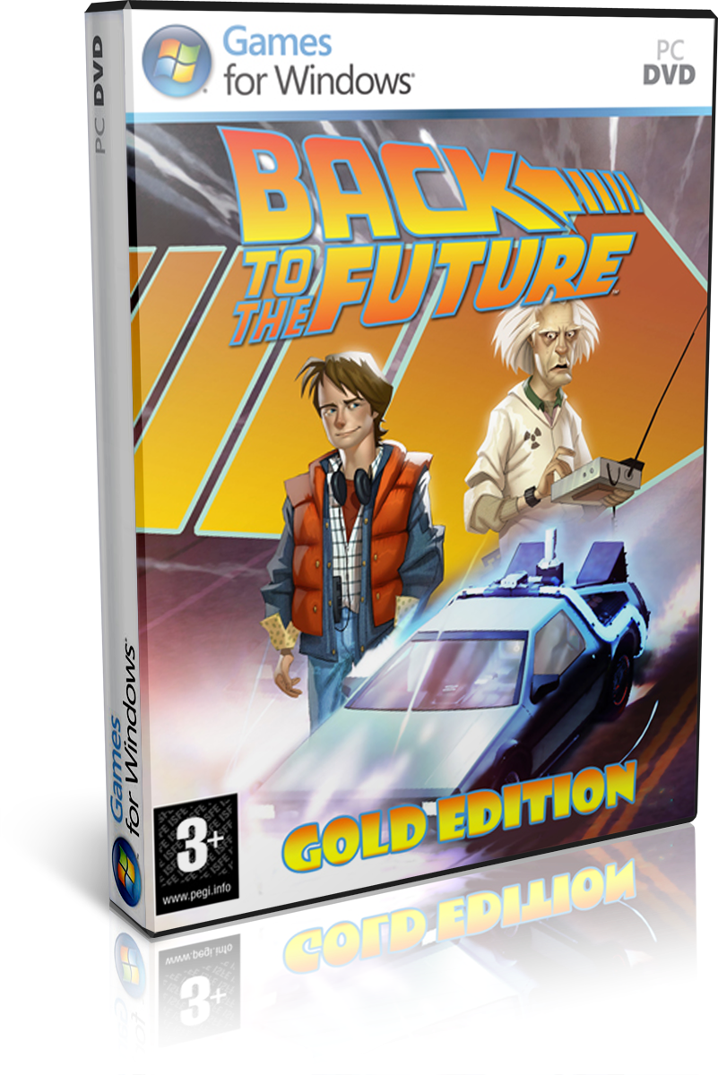 Backtothe Future P C Game Gold Edition Cover