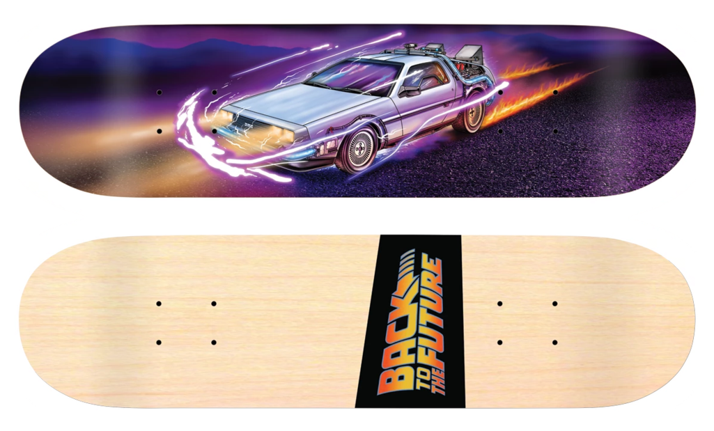 Backtothe Future Skateboard Design