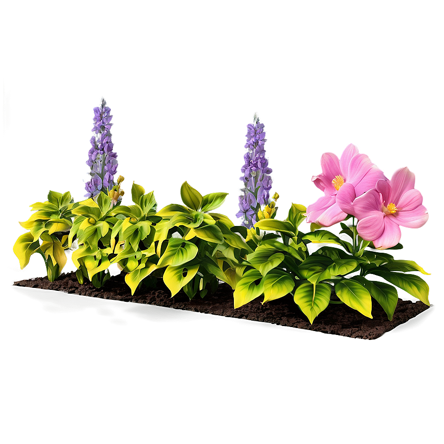 Backyard Flower Bed Png 06272024