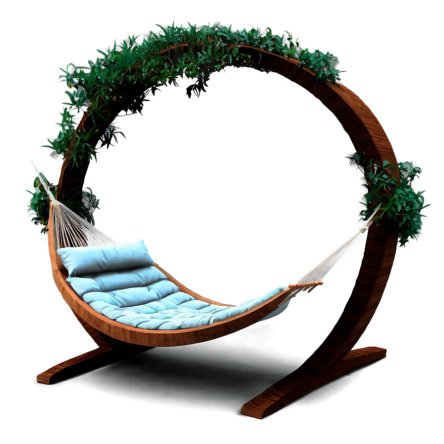 Backyard Hammock Relaxation Png Ajy