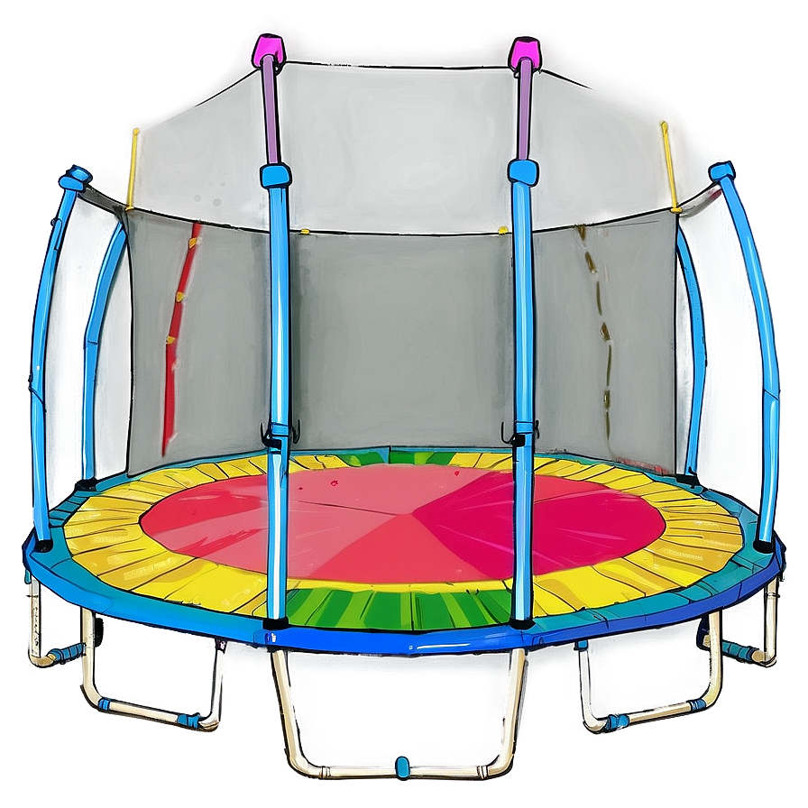 Backyard Trampoline Png 15