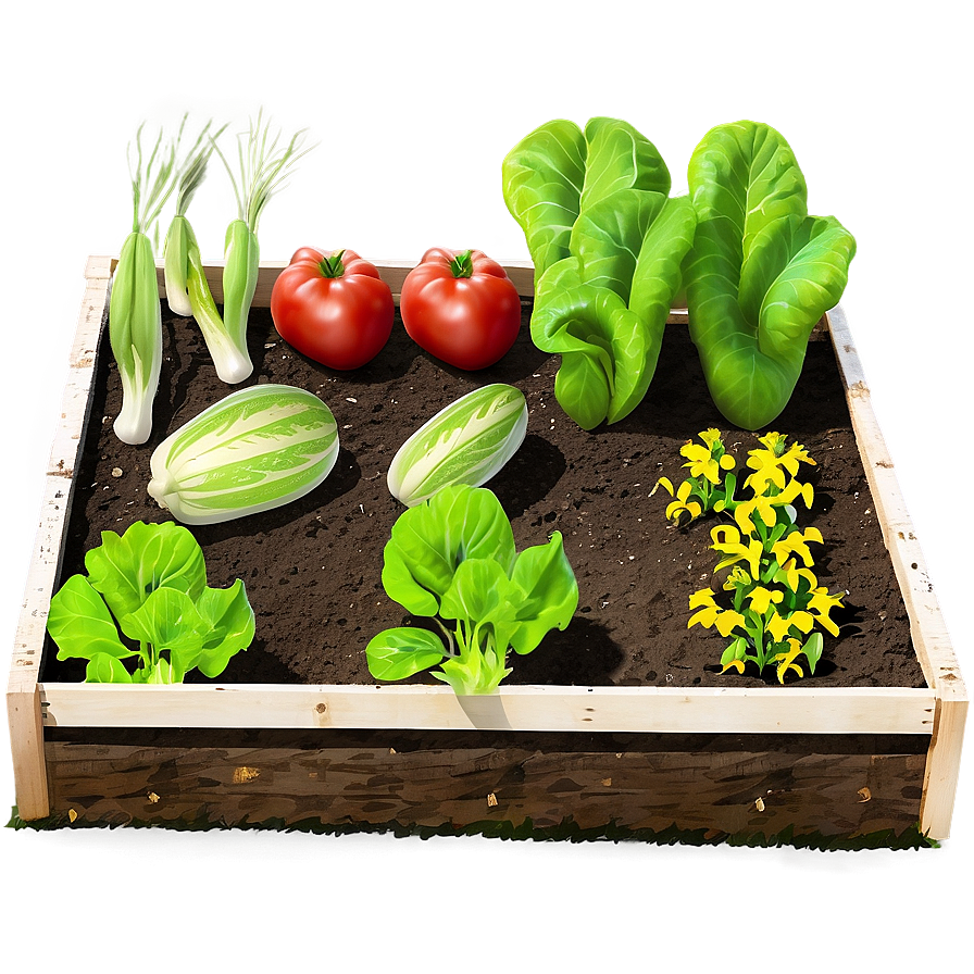 Backyard Vegetable Garden Png Ybd59