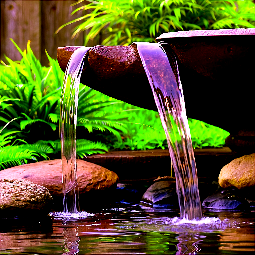 Backyard Water Feature Png 27