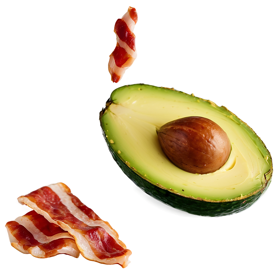 Bacon And Avocado Png Nku