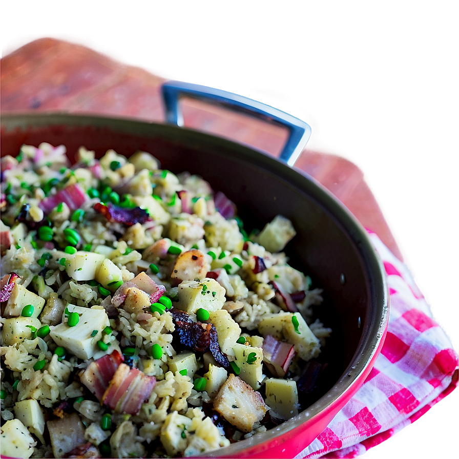 Bacon And Leek Stuffing Png 06272024